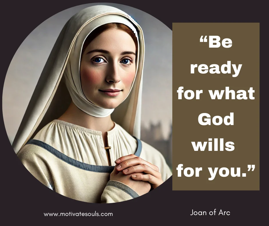 Powerful Inspirational Quotes from Joan of Arc